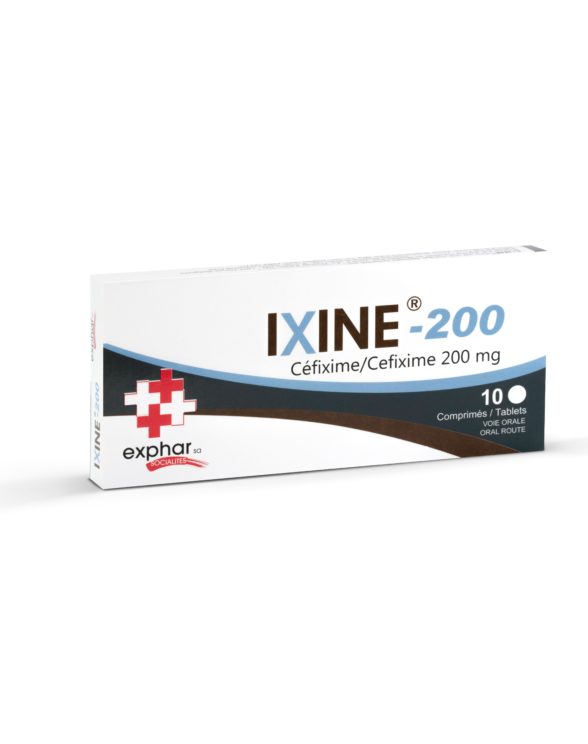 Ixine 200 Comprimés - Médicament Exphar
