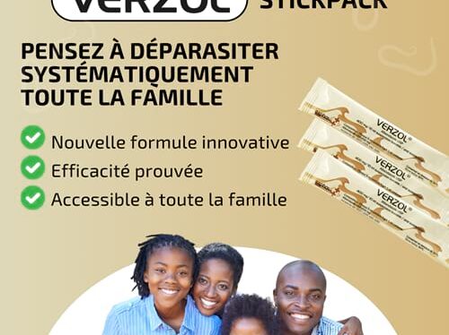 Les avantages de VERZOL stickpack pour déparasiter toute la famille - Exphar Sénégal